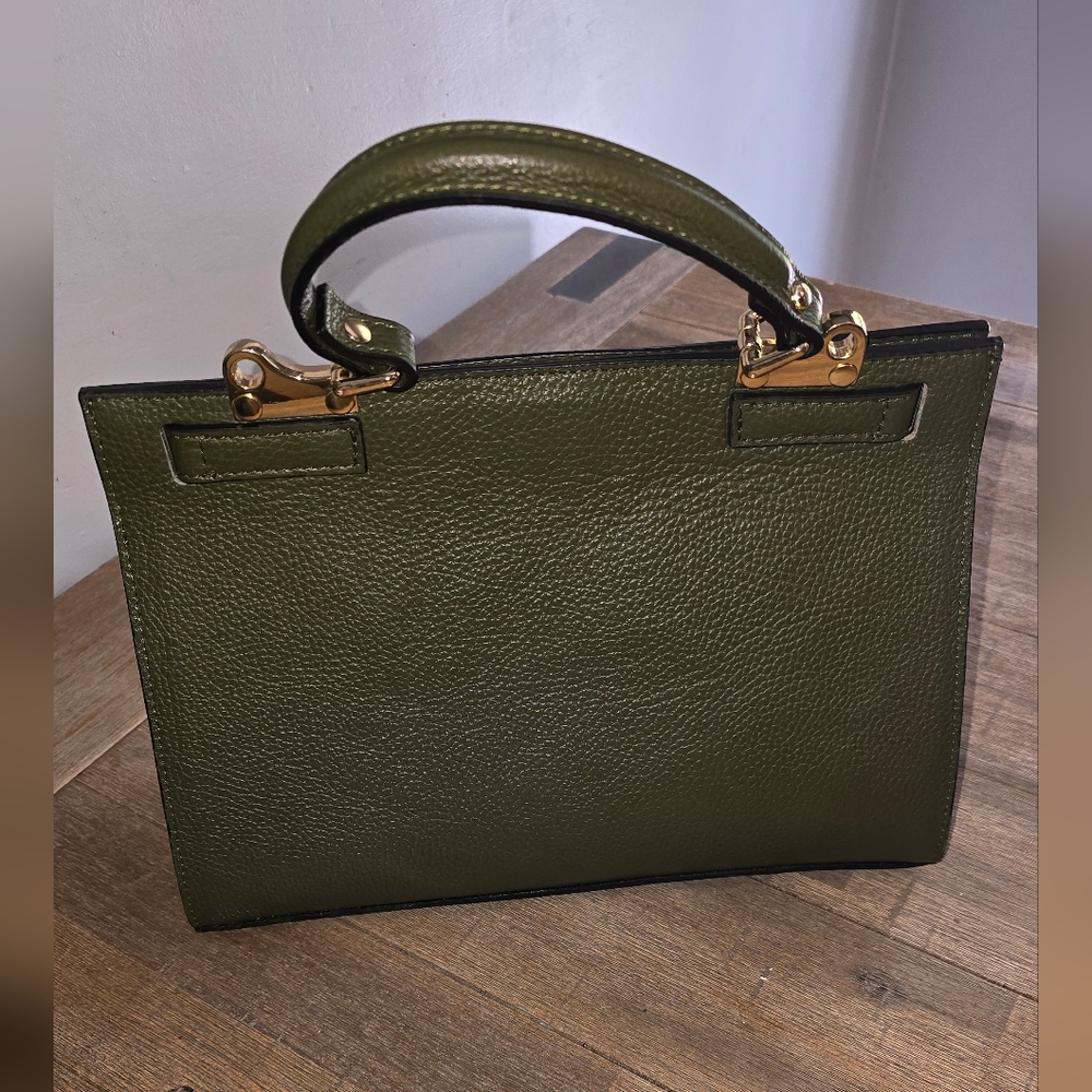 Borse in Pelle made in Italy  leather handbag Purse - Picture 6 of 13